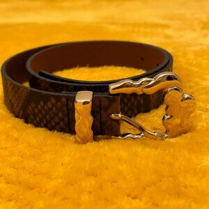 NWOT Sinéquanone Paris leather Belt